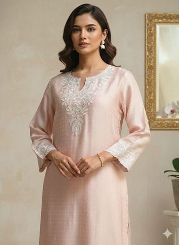 The Blush Elegance Silk Set