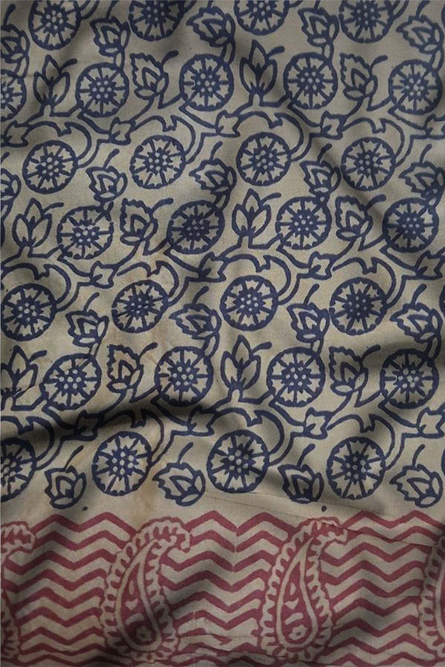 Bagh on Cotton Crape