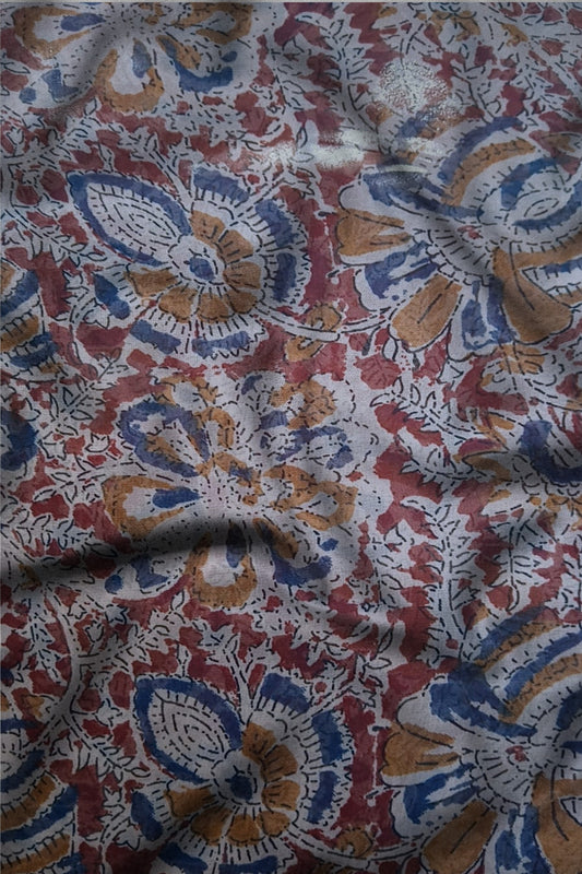 Kalamkari on gorgette fabric